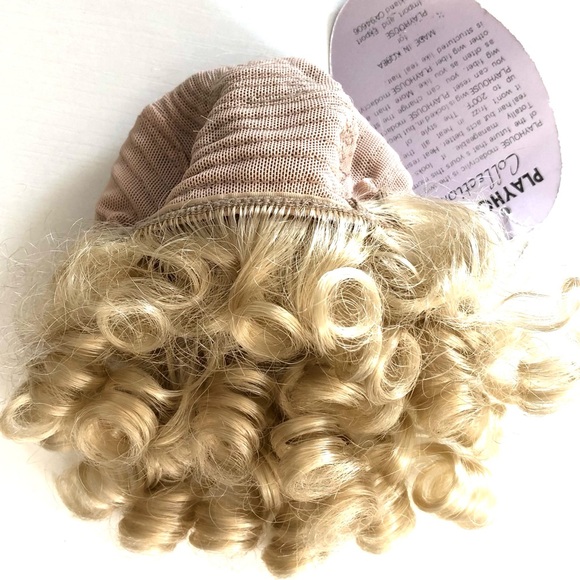Doll wig blonde Ringletts size 10 curly long doll wig blonde by playhouse coll. - Picture 5 of 16
